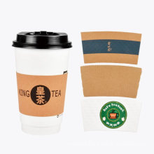 Disposable Adjustable Advertisement Paper Cup Sleeves